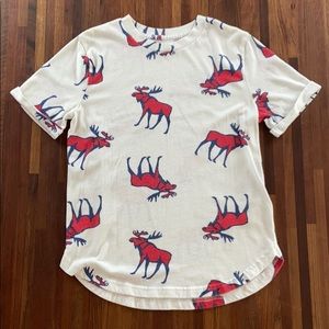 Abercrombie kids moose shirt